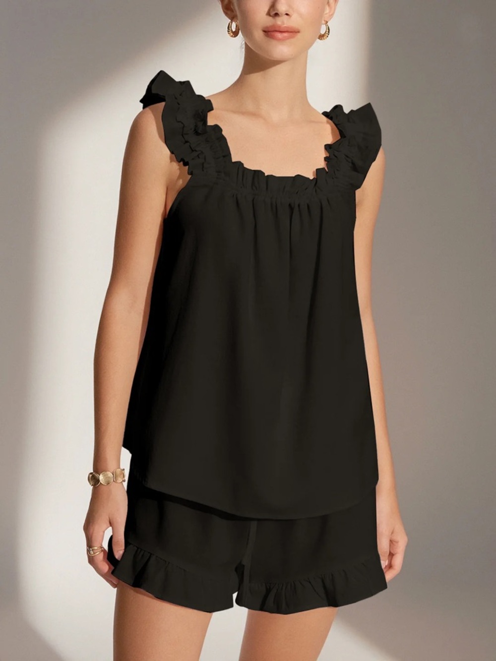 Commense Pure Cotton Black Set